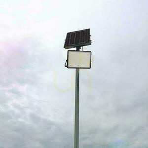 Projektor LED Solarny V-TAC 30W Pilot, AUTO, Timer, IP65 Czarny VT-240W 6400K 2600lm small 6