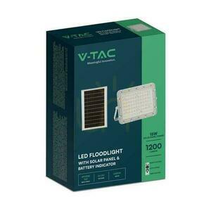 Projektor LED Solarny V-TAC 15W Pilot, AUTO, Timer, IP65 Biały VT-120W-W 4000K 1200lm small 3