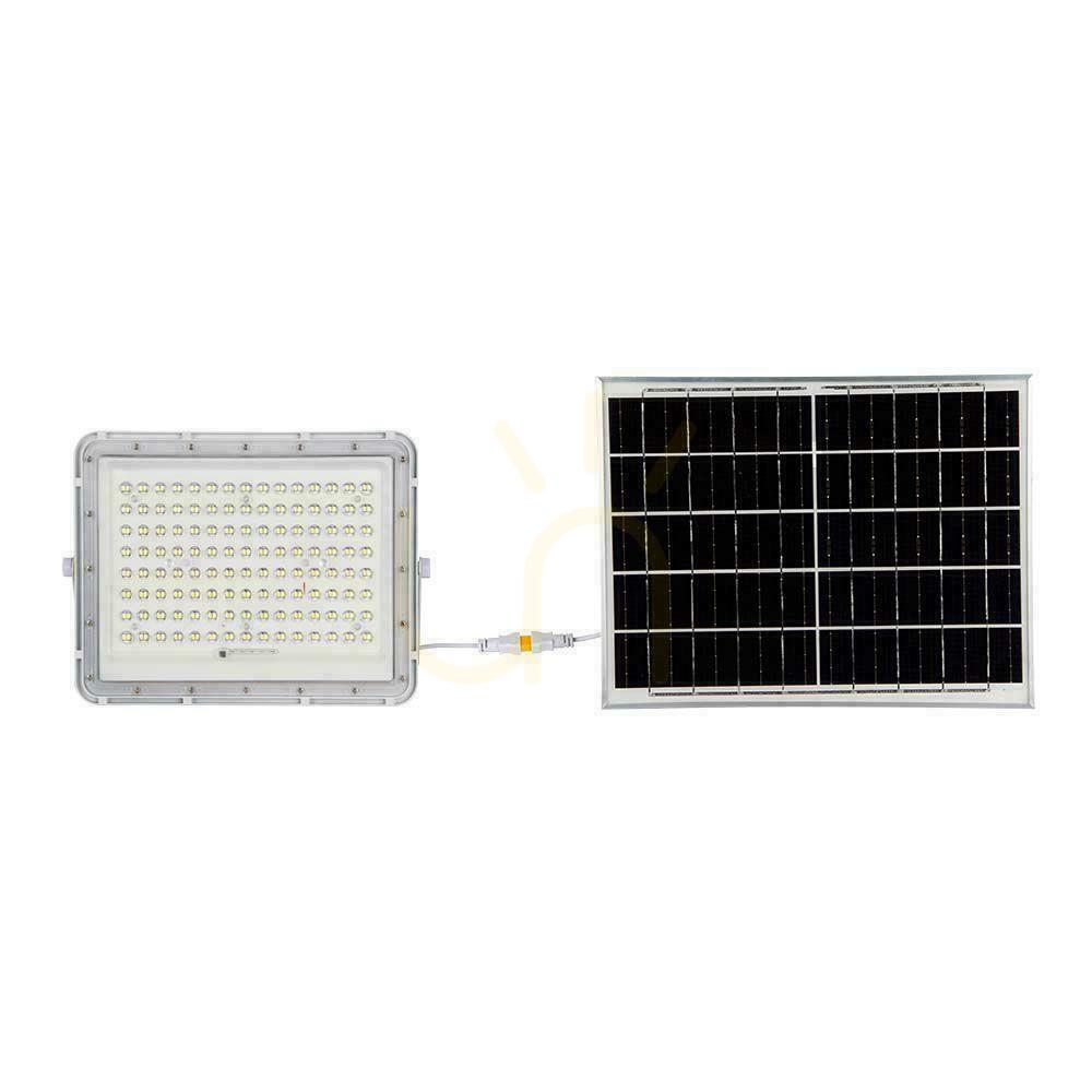 Sprawdź Projektor LED Solarny V-TAC 20W Pilot, AUTO, Timer, IP65 Biały VT-180W-W 6400K 1800lm Projektor LED Solarny V-TAC 20W Pilot, AUTO, Timer, IP65 Biały VT-180W-W 6400K 1800lm