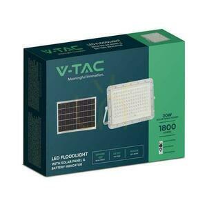 Projektor LED Solarny V-TAC 20W Pilot, AUTO, Timer, IP65 Biały VT-180W-W 4000K 1800lm small 3