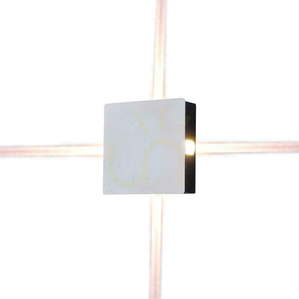 Zobacz Oprawa Ścienna V-TAC 4W LED IP65 Biały Kwadrat VT-704 3000K 428lm Oprawa Ścienna V-TAC 4W LED IP65 Biały Kwadrat VT-704 3000K 428lm