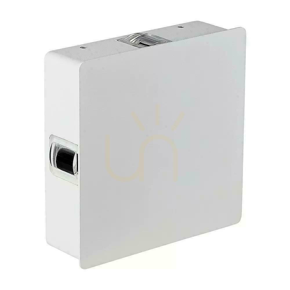 Sprawdź Oprawa Ścienna V-TAC 4W LED IP65 Biały Kwadrat VT-704 3000K 428lm Oprawa Ścienna V-TAC 4W LED IP65 Biały Kwadrat VT-704 3000K 428lm