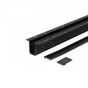 Szyna Podtynkowa Szynosystem SMART 48V V-TAC 200cm Aluminiowa Czarna (w komplecie maskownica i zaślepki) 2 Szyna Podtynkowa Szynosystem SMART 48V V-TAC 200cm Aluminiowa Czarna (w komplecie maskownica i zaślepki) small 2