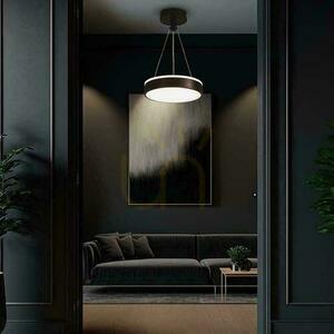 Lampa wisząca V-TAC VT-7765 czarna LED 12W 4000K 1280 lm 24 cm small 2