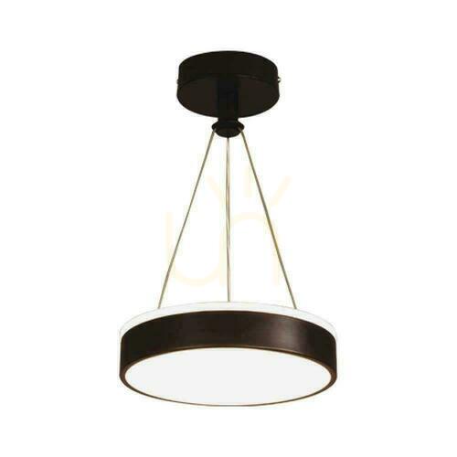Sprawdź Lampa wisząca V-TAC VT-7765 czarna LED 12W 4000K 1280 lm 24 cm