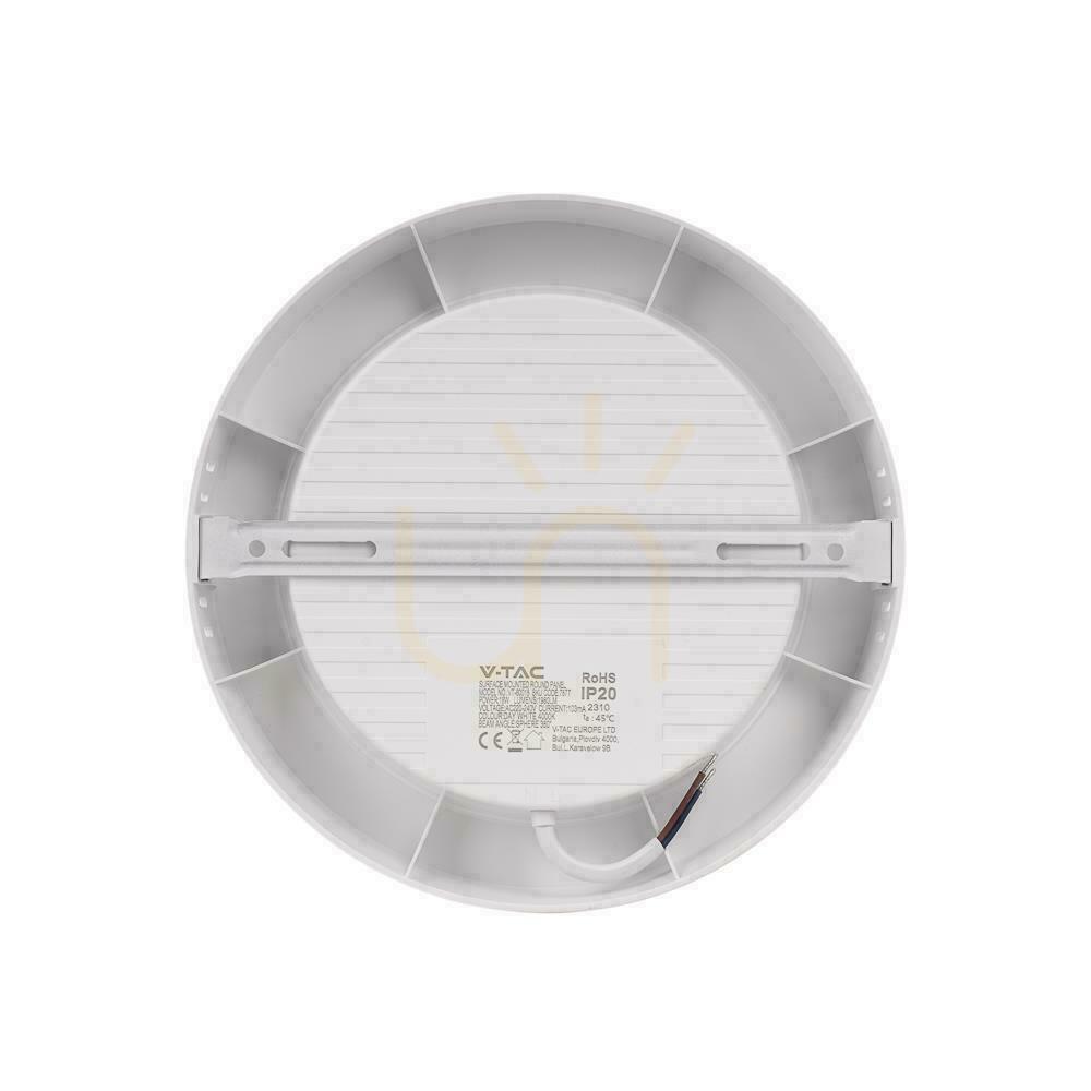 Zobacz Panel LED V-TAC Natynkowy Premium Downlight 12W Okrągły fi170 VT-60012 6500K 1200lm Panel LED V-TAC Natynkowy Premium Downlight 12W Okrągły fi170 VT-60012 6500K 1200lm