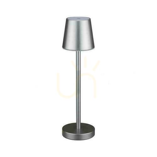 Sprawdź Lampka Biurkowa Nocna V-TAC 3W LED Ładowanie Ściemnianie Szara VT-7703 3000K 70lm