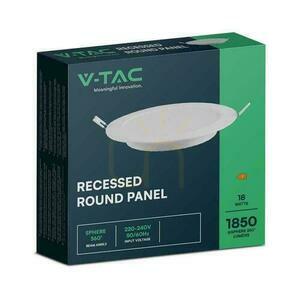 Panel LED V-TAC Wpuszczany Premium Downlight 18W Okrągły fi220 VT-61018 4000K 1980lm small 2