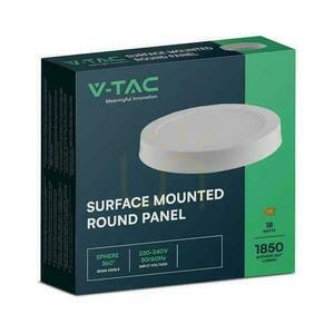 Panel LED V-TAC Natynkowy Premium Downlight 18W Okrągły fi215 VT-60018 3000K 1850lm small 2