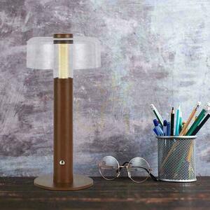 Lampka stołowa LED V-TAC VT-1049, 1 W, 3000 K, 100 lm, brązowa, 30 cm small 6
