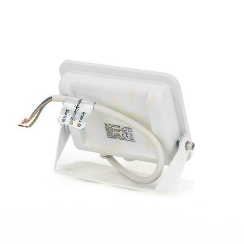 Sprawdź Projektor LED V-TAC 30W SAMSUNG CHIP PRO-S Biały VT-44030 6500K 2505lm 5 Lat Gwarancji