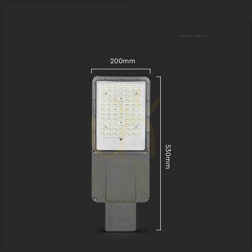 Sprawdź Oprawa Uliczna LED Solarna V-TAC BRIDGELUX CHIP IP65 Pilot LiFePO4 Panel 60W VT-15200ST 4000K 3000lm