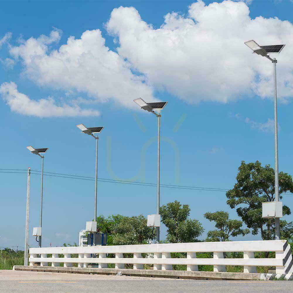 Pokaż Oprawa Uliczna LED Solarna V-TAC BRIDGELUX CHIP IP65 Pilot LiFePO4 Panel 70W VT-15300ST 6500K 3500lm Oprawa Uliczna LED Solarna V-TAC BRIDGELUX CHIP IP65 Pilot LiFePO4 Panel 70W VT-15300ST 6500K 3500lm