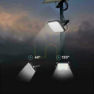 Projektor LED Solarny V-TAC 30W IP65, Pilot Timer, LiFePo 6.4V 6000mA Czarny VT-432 4000K 4800lm 3 Lata Gwarancji small 11