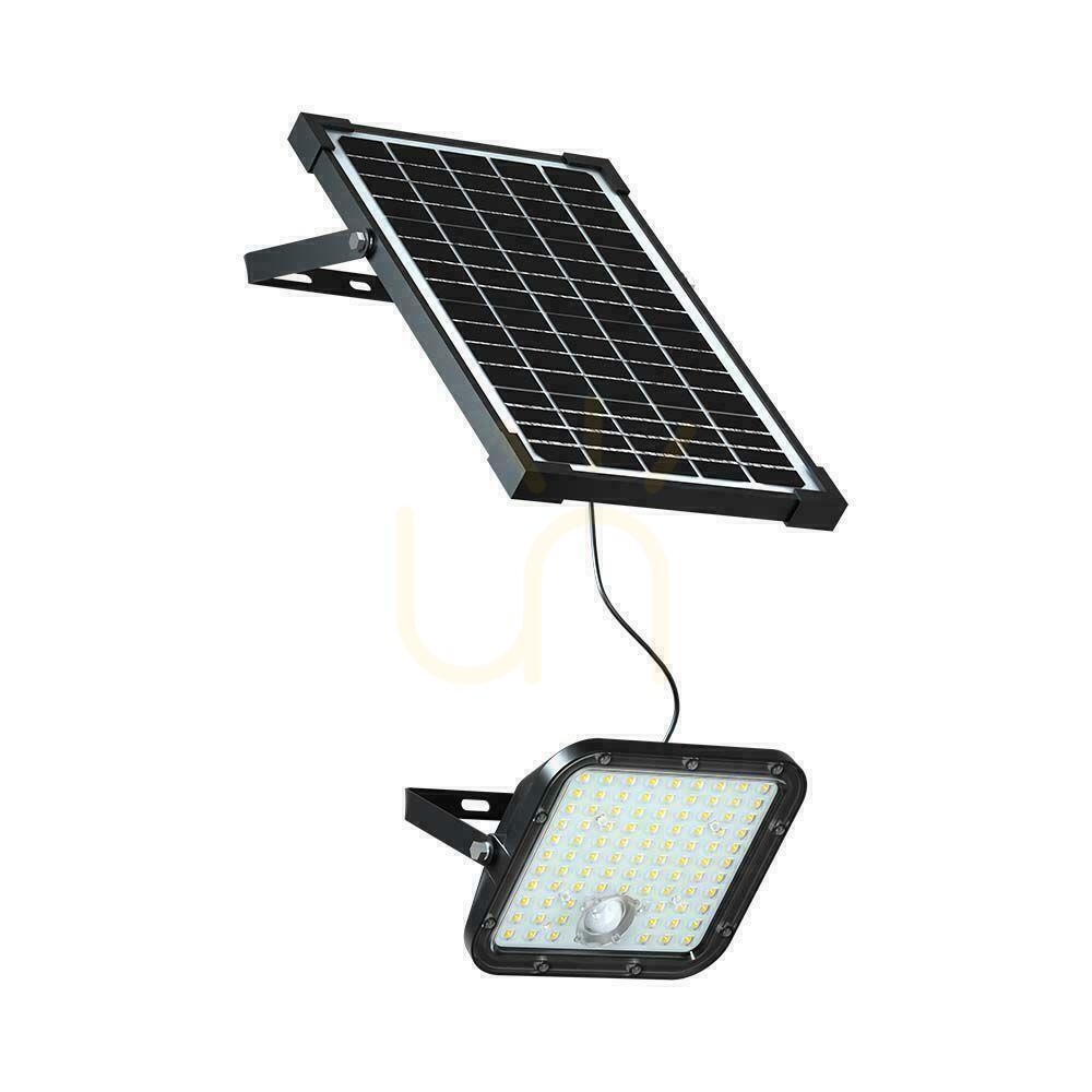 Wyświetl Projektor LED Solarny V-TAC 30W IP65, Pilot Timer, LiFePo 6.4V 6000mA Czarny VT-432 6400K 4800lm 3 Lata Gwarancji Projektor LED Solarny V-TAC 30W IP65, Pilot Timer, LiFePo 6.4V 6000mA Czarny VT-432 6400K 4800lm 3 Lata Gwarancji