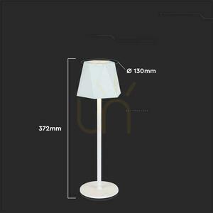 Lampka Biurkowa Nocna V-TAC 4W LED 37cm Ładowanie USB Ściemnianie Biała VT-1034 3000K-6000k 150lm 4 Lampka Biurkowa Nocna V-TAC 4W LED 37cm Ładowanie USB Ściemnianie Biała VT-1034 3000K-6000k 150lm small 4