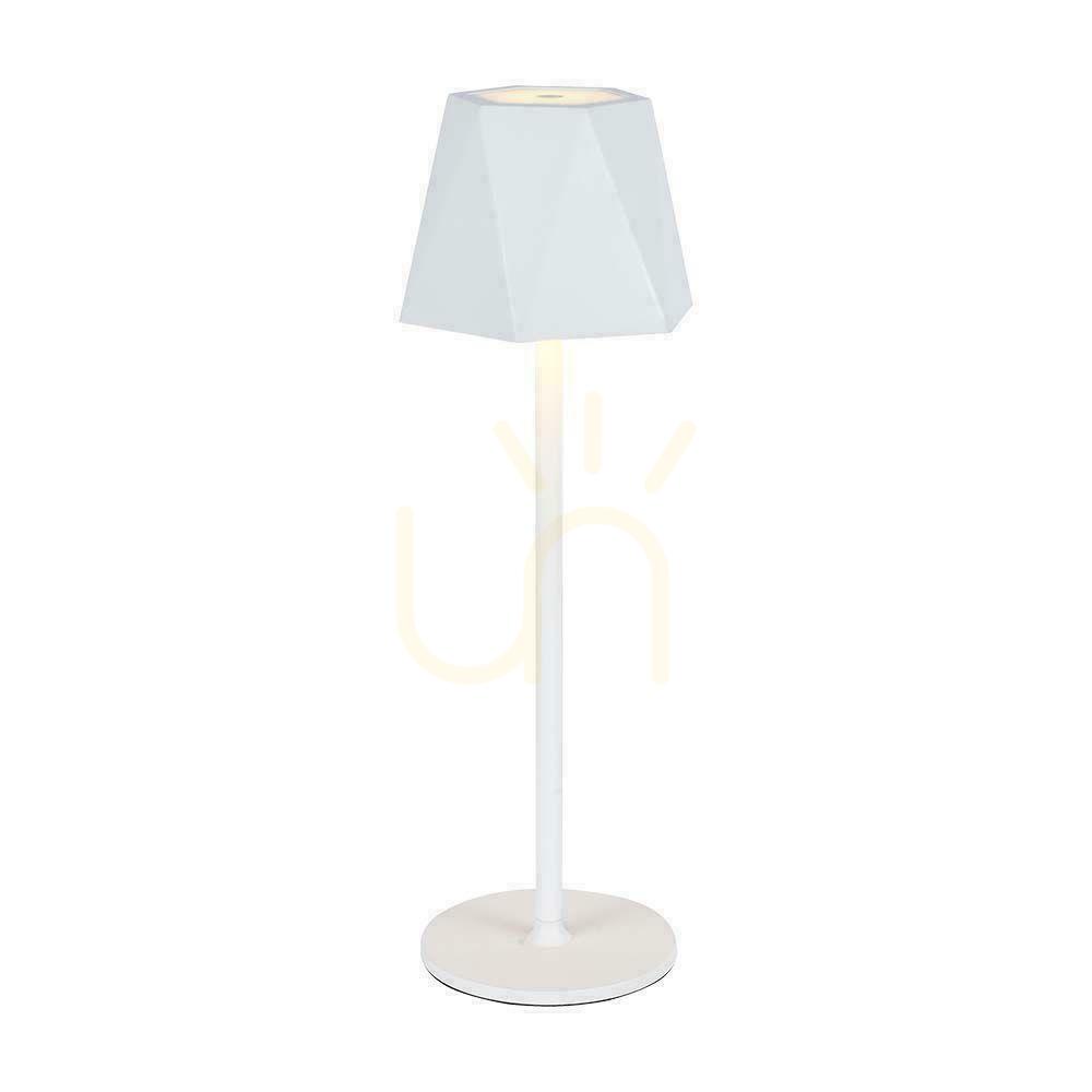 Sprawdź Lampka Biurkowa Nocna V-TAC 4W LED 37cm Ładowanie USB Ściemnianie Biała VT-1034 3000K-6000k 150lm Lampka Biurkowa Nocna V-TAC 4W LED 37cm Ładowanie USB Ściemnianie Biała VT-1034 3000K-6000k 150lm