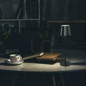 Lampka Biurkowa Nocna V-TAC 4W LED 37cm Ładowanie USB Ściemnianie Czarna VT-1028 3000K-6000K 150lm small 9