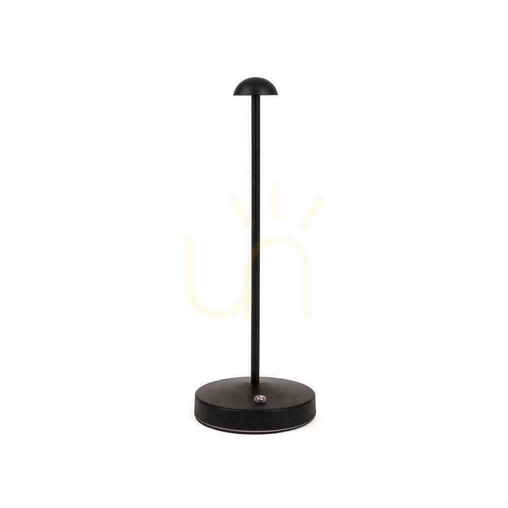 Wyświetl Lampka Biurkowa Nocna V-TAC 3W LED 29cm Ładowanie USB Ściemnianie Czarna VT-1073 3000K-6000K 130lm Lampka Biurkowa Nocna V-TAC 3W LED 29cm Ładowanie USB Ściemnianie Czarna VT-1073 3000K-6000K 130lm