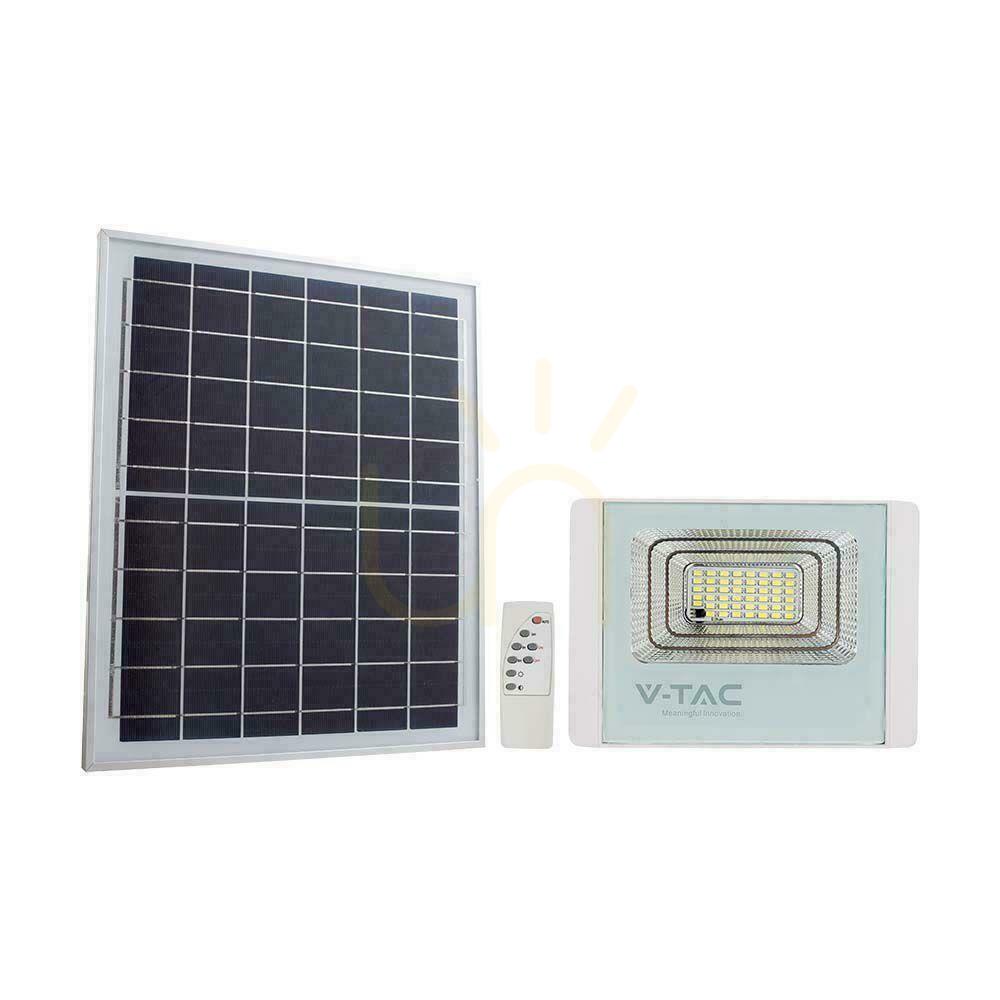 Sprawdź Projektor LED Solarny V-TAC 35W Biały IP65, Pilot, Timer VT-100W 4000K 2450lm Projektor LED Solarny V-TAC 35W Biały IP65, Pilot, Timer VT-100W 4000K 2450lm