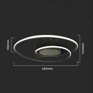 Oprawa Sufitowa V-TAC 48W LED Ściemnialna Czarna VT-7911 3000K 5150lm 4 Oprawa Sufitowa V-TAC 48W LED Ściemnialna Czarna VT-7911 3000K 5150lm small 4