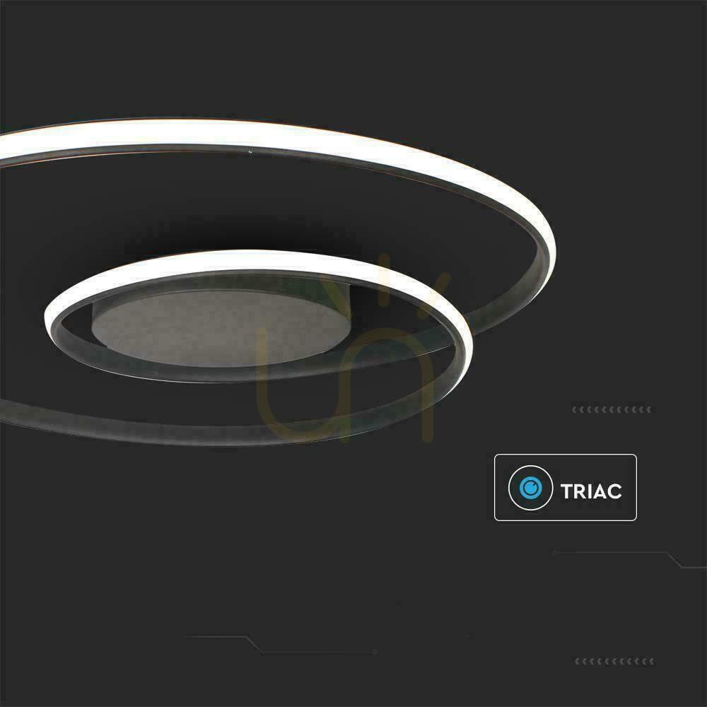 Sprawdź Oprawa Sufitowa V-TAC 48W LED Ściemnialna Czarna VT-7911 3000K 5150lm Oprawa Sufitowa V-TAC 48W LED Ściemnialna Czarna VT-7911 3000K 5150lm