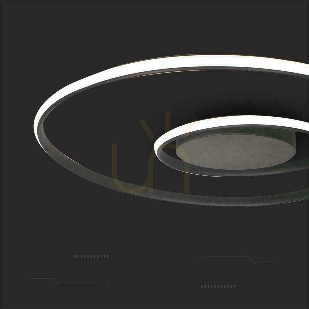 Pokaż Oprawa Sufitowa V-TAC 48W LED Ściemnialna Czarna VT-7911 3000K 5150lm Oprawa Sufitowa V-TAC 48W LED Ściemnialna Czarna VT-7911 3000K 5150lm