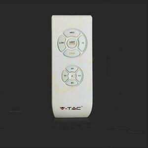 Wentylator Sufitowy V-TAC 45W LED Pilot RF CCT Szary VT-5022 3000lm small 4