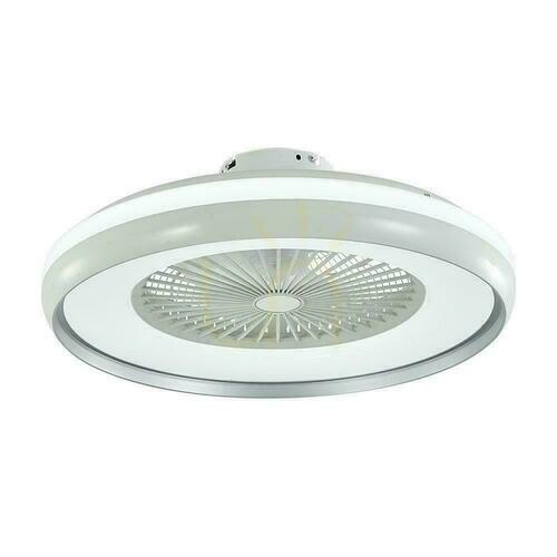 Sprawdź Wentylator Sufitowy V-TAC 45W LED Pilot RF CCT Szary VT-5022 3000lm