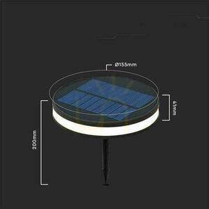 Oprawa Gruntowa Ogrodowa Wbijana Solarna 2W LED V-TAC IP44 VT-1146 3000K 90lm 3 Lata Gwarancji small 2
