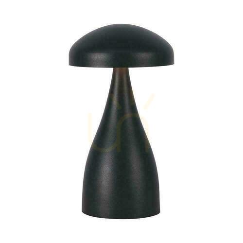 Sprawdź Lampka Biurkowa Nocna V-TAC 1W LED 22cm Ładowanie USB Ściemnianie Czarna VT-1041 3000K-6000K 55lm