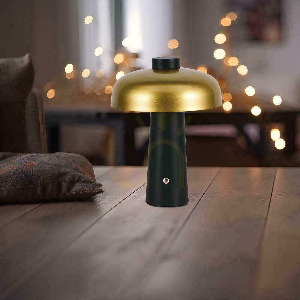 Sprawdź Lampka Biurkowa Nocna V-TAC 3W LED 24cm Ładowanie USB Ściemnianie Złota VT-1050 3000K-6000K 200lm Lampka Biurkowa Nocna V-TAC 3W LED 24cm Ładowanie USB Ściemnianie Złota VT-1050 3000K-6000K 200lm