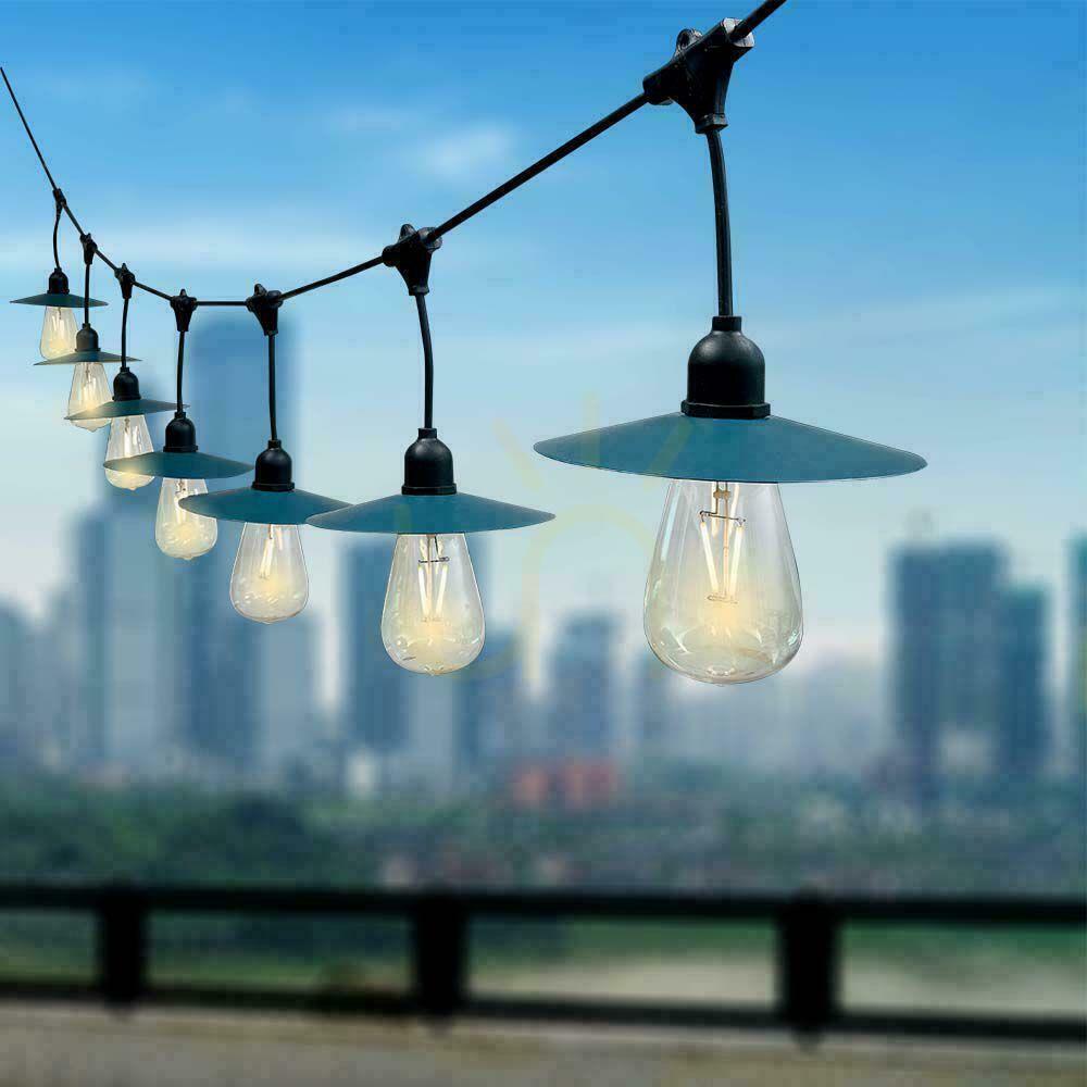 Sprawdź Girlanda Ogrodowa Solarna LED V-TAC 15mb Filament 15xST64 VT-715S 3000K 50lm Girlanda Ogrodowa Solarna LED V-TAC 15mb Filament 15xST64 VT-715S 3000K 50lm