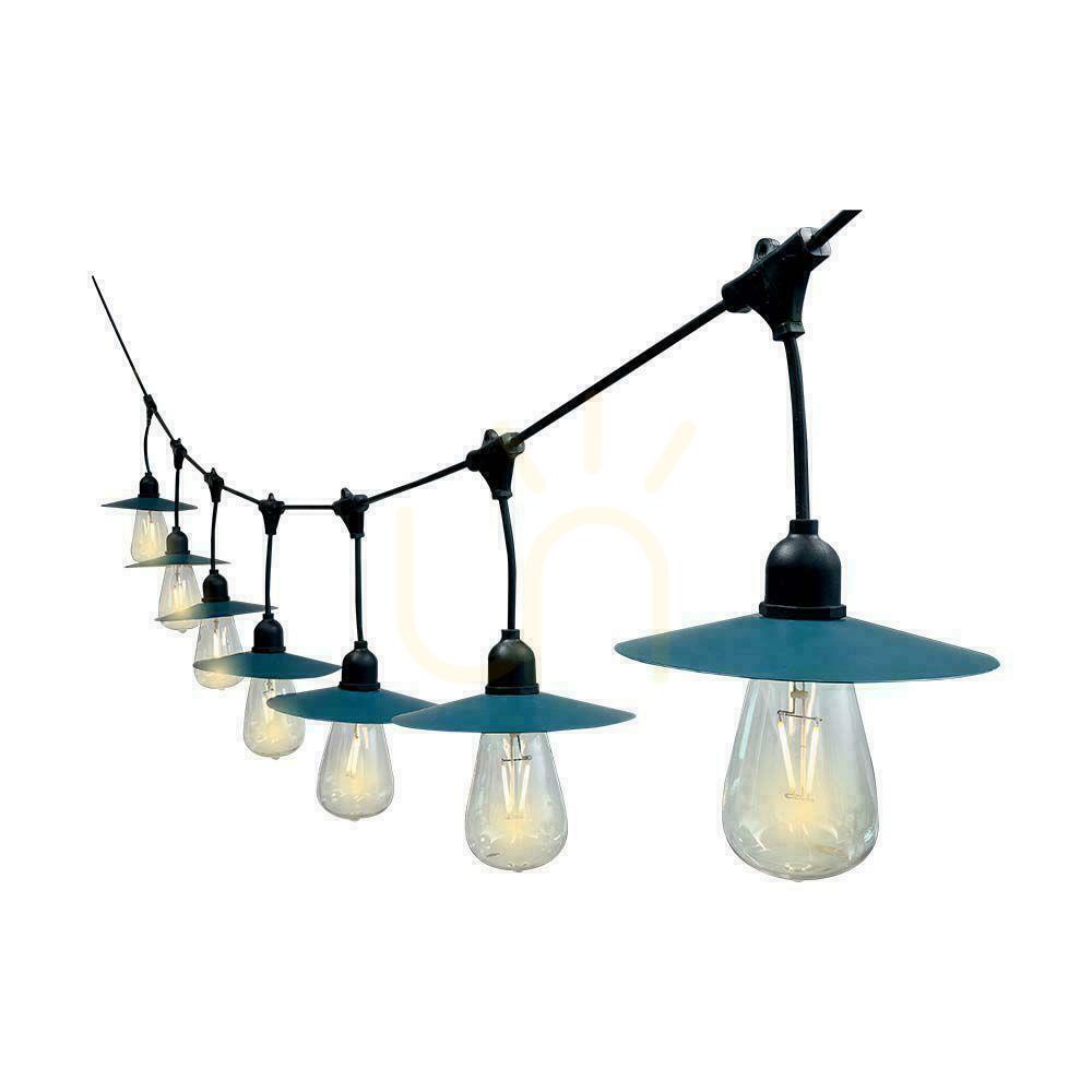 Sprawdź Girlanda Ogrodowa Solarna LED V-TAC 15mb Filament 15xST64 VT-715S 3000K 50lm Girlanda Ogrodowa Solarna LED V-TAC 15mb Filament 15xST64 VT-715S 3000K 50lm