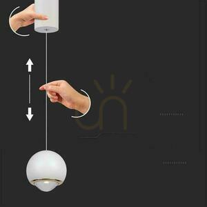 Oprawa Zwieszana V-TAC LED 6W regulowana 200cm Biała VT-7508 3000K 500lm small 1