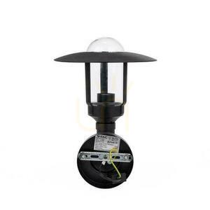 Oprawa Ogrodowa V-TAC E27 Kinkiet Czarny MAT IP44 VT-1158 3 Lata Gwarancji small 2