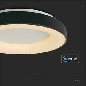 Plafon Sufitowy V-TAC 49W LED Ściemnialny 60x9cm Czarny VT-7925 3000K 5220lm small 2