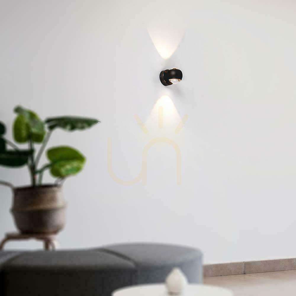 Sprawdź Oprawa Ścienna V-TAC 10W LED Kinkiet Góra Dół Czarna VT-7504 3000K 950lm Oprawa Ścienna V-TAC 10W LED Kinkiet Góra Dół Czarna VT-7504 3000K 950lm