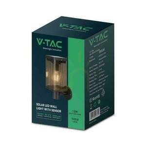 Kinkiet Ogrodowy Ścienny Solarny V-TAC 2.5W LED Czujnik Ruchu IP54 VT-1136 3000K 150lm 3 Lata Gwarancji 1 Kinkiet Ogrodowy Ścienny Solarny V-TAC 2.5W LED Czujnik Ruchu IP54 VT-1136 3000K 150lm 3 Lata Gwarancji small 1