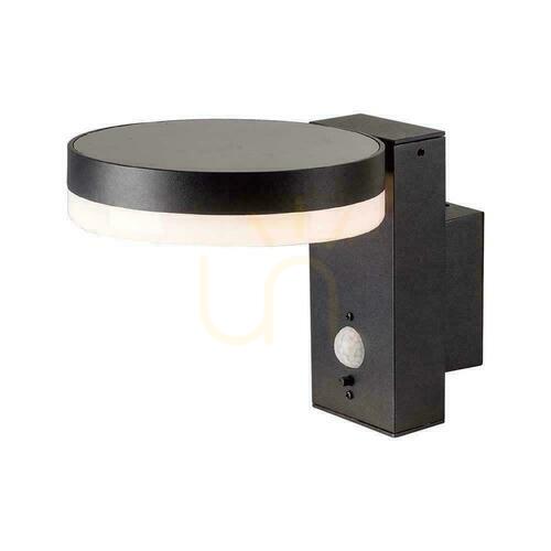 Sprawdź Kinkiet Ogrodowy Ścienny Solarny V-TAC 5.5W LED Czujnik Ruchu Okrągły IP54 VT-1147 3000K 220lm 3 Lata Gwarancji
