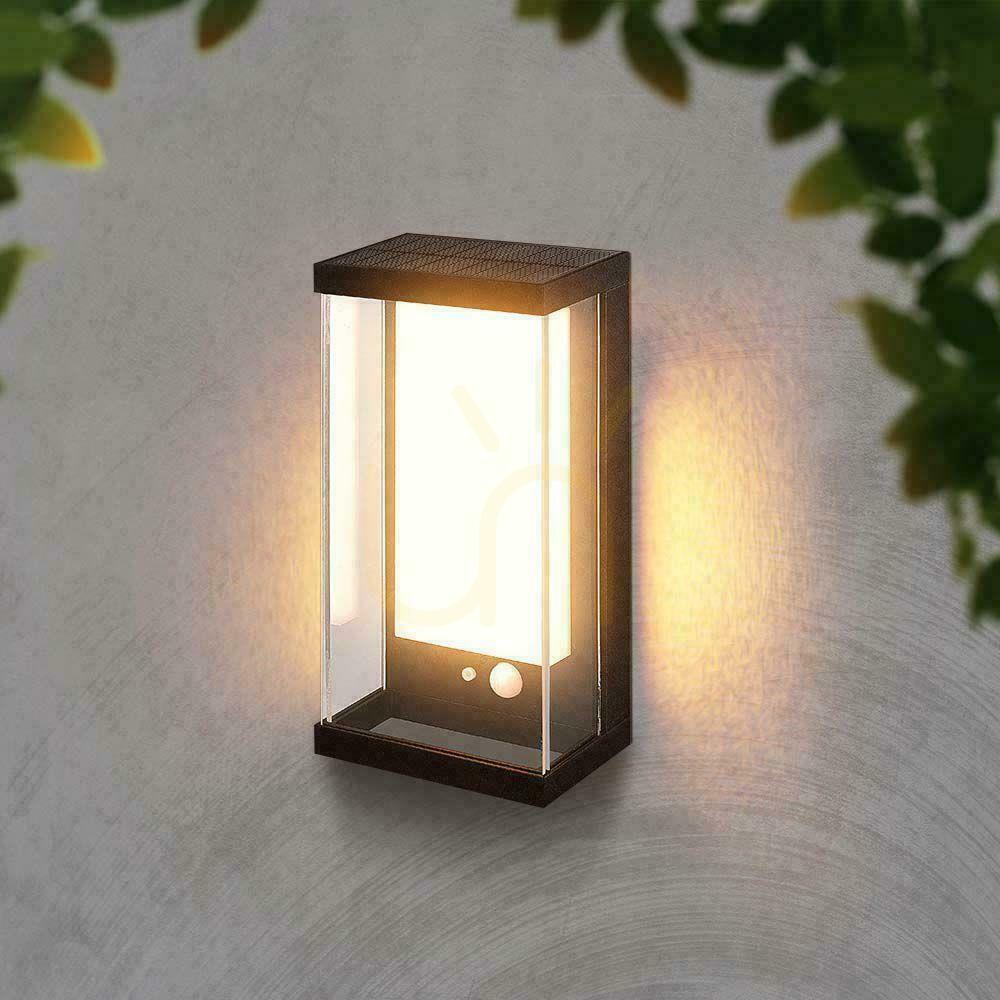 Sprawdź Kinkiet Ogrodowy Ścienny Solarny V-TAC 1W LED Czujnik Ruchu IP65 Czarny VT-1193 3000K 95lm Kinkiet Ogrodowy Ścienny Solarny V-TAC 1W LED Czujnik Ruchu IP65 Czarny VT-1193 3000K 95lm