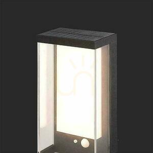 Kinkiet Ogrodowy Ścienny Solarny V-TAC 1W LED Czujnik Ruchu IP65 Czarny VT-1193 3000K 95lm 7 Kinkiet Ogrodowy Ścienny Solarny V-TAC 1W LED Czujnik Ruchu IP65 Czarny VT-1193 3000K 95lm small 7
