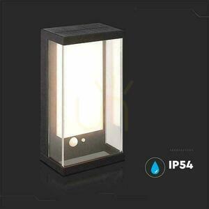Kinkiet Ogrodowy Ścienny Solarny V-TAC 1W LED Czujnik Ruchu IP65 Czarny VT-1193 3000K 95lm 9 Kinkiet Ogrodowy Ścienny Solarny V-TAC 1W LED Czujnik Ruchu IP65 Czarny VT-1193 3000K 95lm small 9