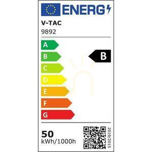 Projektor LED V-TAC 50W 185Lm/W Czarny VT-4456 4000K 9250lm small 8