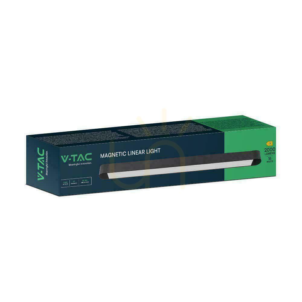 Pokaż Oprawa Szynosystem Magnetyczny 48V V-TAC 18W LED 82st VT-4218 6400K 2000lm 3 Lata Gwarancji Oprawa Szynosystem Magnetyczny 48V V-TAC 18W LED 82st VT-4218 6400K 2000lm 3 Lata Gwarancji