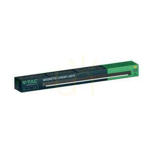 Lampa liniowa do szyny magnetycznej 48V V-TAC VT-42022 LED 22W 2500 lm 3000K 81° czarna 61,5 cm small 3