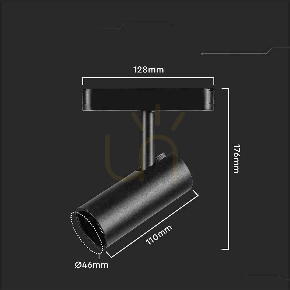 Zobacz Oprawa Projektor Szynosystem Magnetyczny 48V V-TAC 11W LED 34st VT-42010 4000K 1300lm 3 Lata Gwarancji Oprawa Projektor Szynosystem Magnetyczny 48V V-TAC 11W LED 34st VT-42010 4000K 1300lm 3 Lata Gwarancji