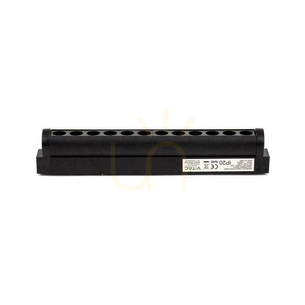 Obejrzyj Oprawa Projektor Szynosystem Magnetyczny 48V V-TAC 12W LED 34st VT-42012 4000K 1300lm 3 Lata Gwarancji Oprawa Projektor Szynosystem Magnetyczny 48V V-TAC 12W LED 34st VT-42012 4000K 1300lm 3 Lata Gwarancji