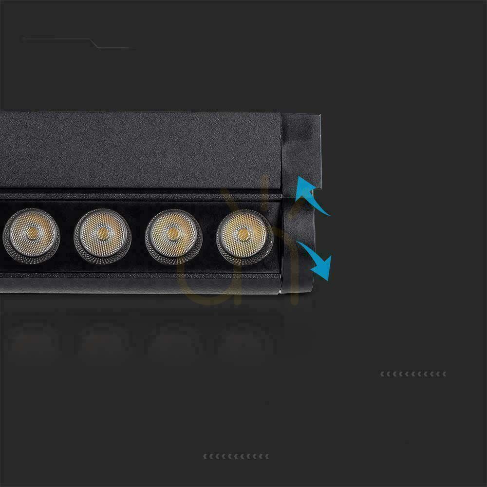 Obejrzyj Oprawa Projektor Szynosystem Magnetyczny 48V V-TAC 12W LED 34st VT-42012 4000K 1300lm 3 Lata Gwarancji Oprawa Projektor Szynosystem Magnetyczny 48V V-TAC 12W LED 34st VT-42012 4000K 1300lm 3 Lata Gwarancji