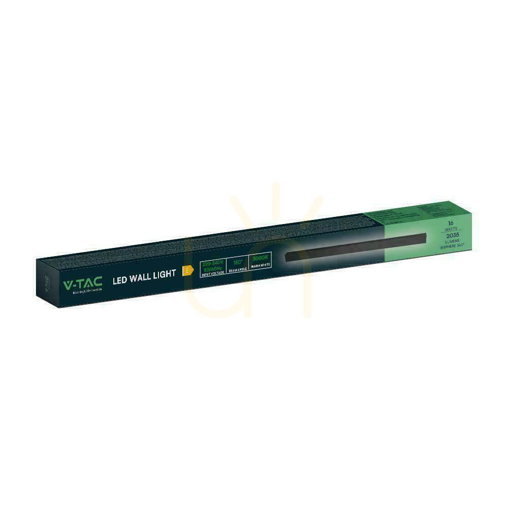 Sprawdź Oprawa Ścienna Elewacyjna LED Linia V-TAC 16W IP65 Antracyt 100cm VT-1176 3000K 2035lm Oprawa Ścienna Elewacyjna LED Linia V-TAC 16W IP65 Antracyt 100cm VT-1176 3000K 2035lm